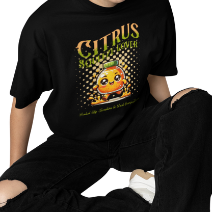Citrus Squeeze Lover Oversize T-Shirt