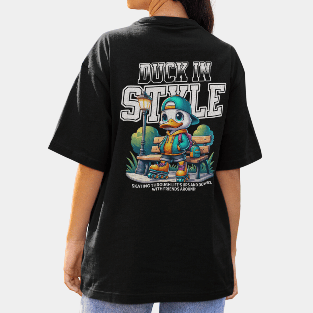 Duck in Style Oversize T-Shirt BACKPRINT