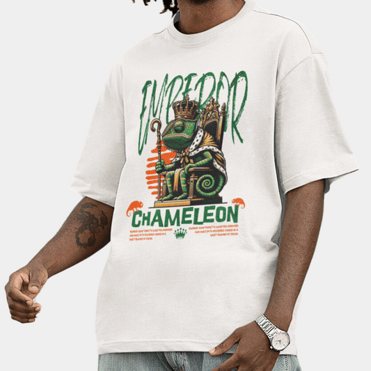 Chameleon Emperor Oversize T-Shirt