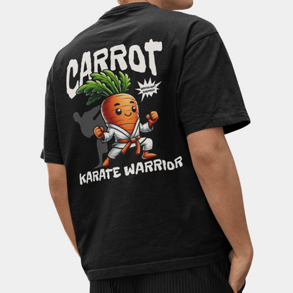 Karate Carrot Oversize T-Shirt BACKPRINT