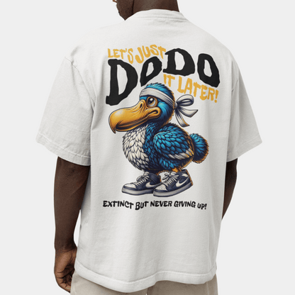 Let's just dodo Oversize T-Shirt BACKPRINT