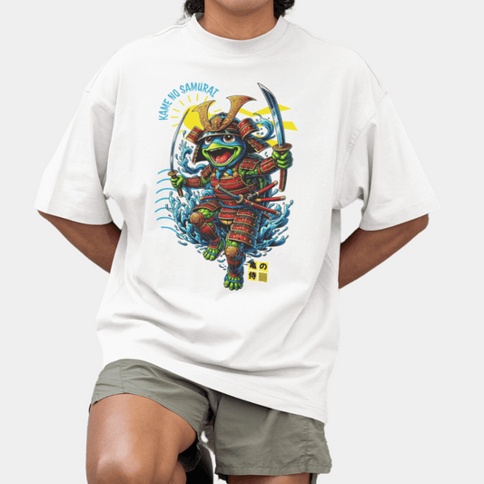 Samurai Turtle Oversize T-Shirt