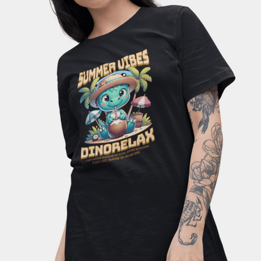 Summer Vibes Dinorelax Oversize T-Shirt